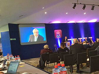 Stormy debut for AIB Chairman